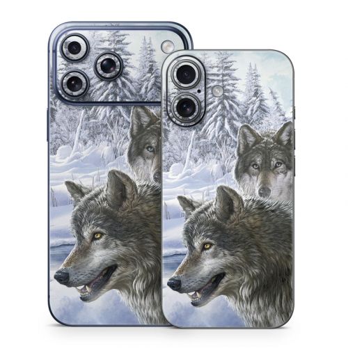 Snow Wolves iPhone 17 Series Skin