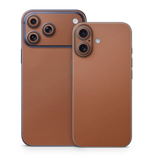 Solid State Cinnamon iPhone 17 Series Skin