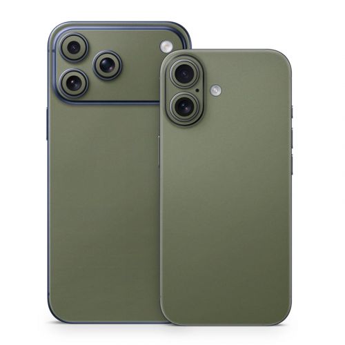 Solid State Olive Drab iPhone 17 Series Skin