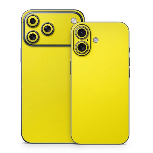 Solid State Yellow iPhone 17 Series Skin