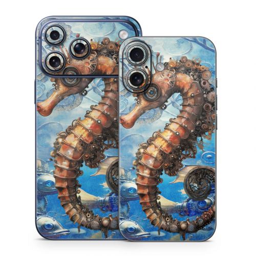 Steampunk Seahorse iPhone 17 Series Skin