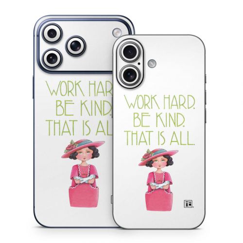Work Hard iPhone 17 Series Skin