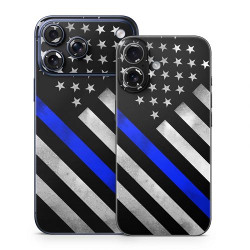 Thin Blue Line Hero iPhone 17 Series Skin