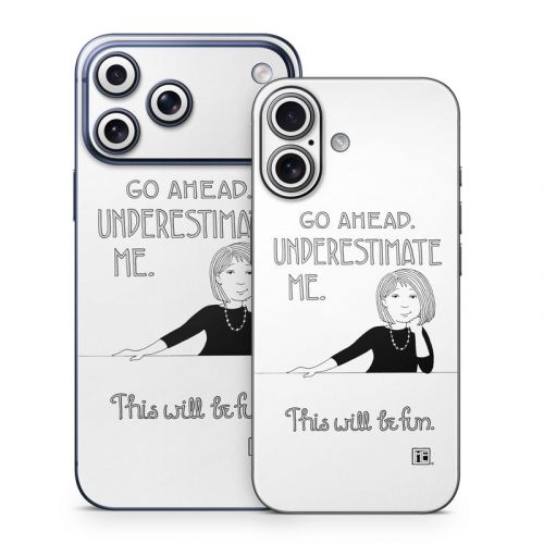 Underestimate Me iPhone 17 Series Skin