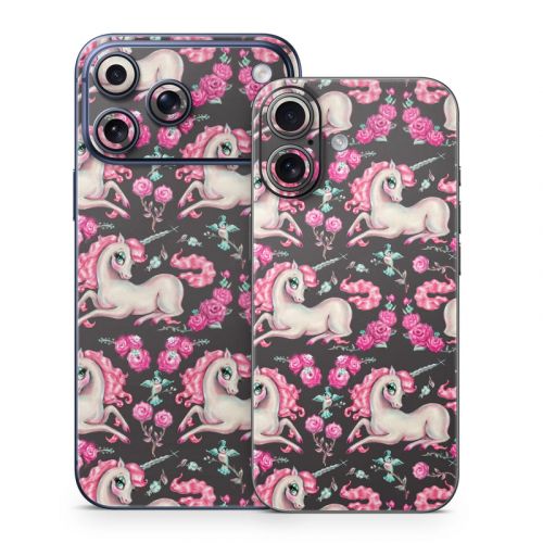 Unicorns and Roses iPhone 17 Series Skin