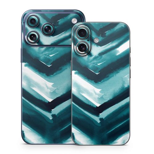 Watercolor Chevron iPhone 17 Series Skin