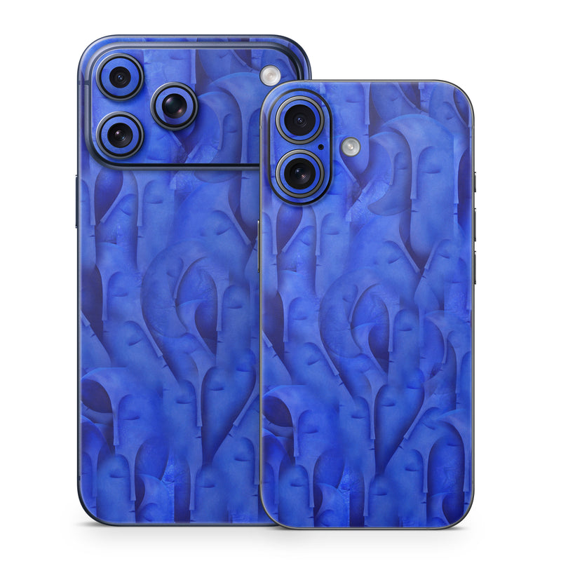 iPhone 17 Series Skin design of Blue, Graphics
