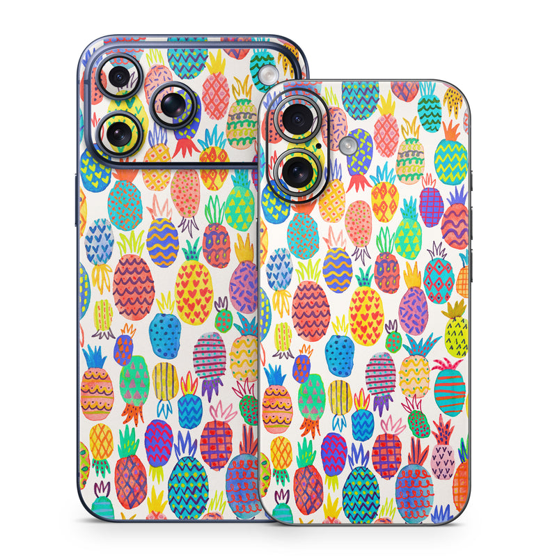 iPhone 17 Series Skin design of Colorfulness, Textile, Art, Line, Circle, Symmetry, Pattern, Electric blue, Visual arts, Design, with white, red, blue, green, yellow, purple, pink colors