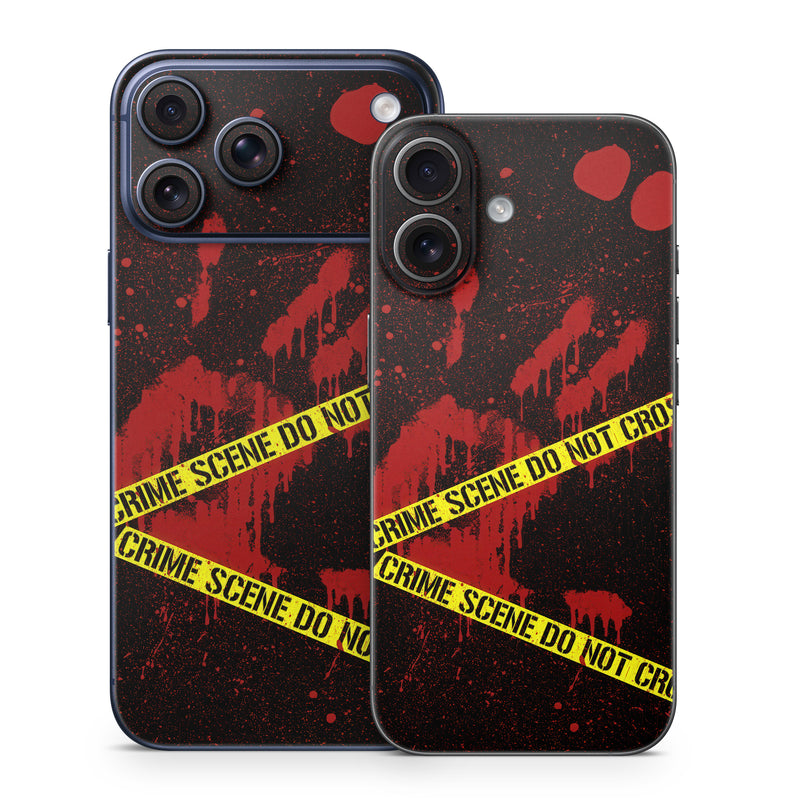 iPhone 17 Series Skin design of Red, Black, Font, Text, Logo, Graphics, Graphic design, Room, Carmine, Fictional character, with black, red, green colors
