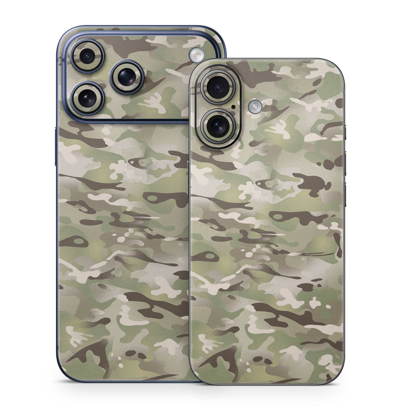 iPhone 17 Series Skin design of Military camouflage, Camouflage, Pattern, Clothing, Uniform, Design, Military uniform, Bed sheet, with gray, green, black, red colors