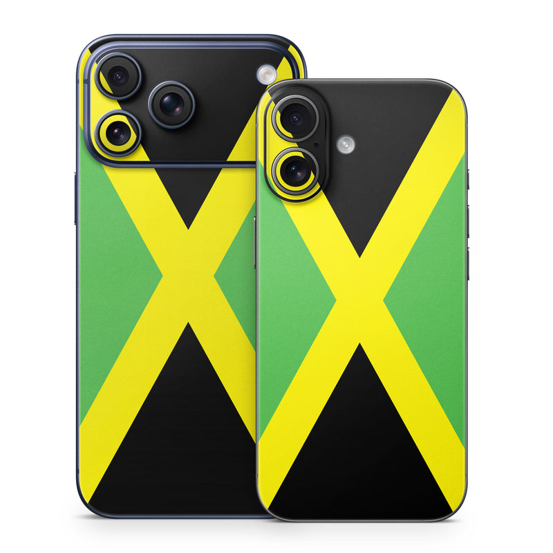iPhone 17 Series Skin design of Green, Flag, Yellow, Macro photography, Graphics, Graphic design, with black, green, yellow colors