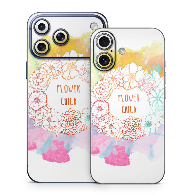 iPhone 17 Series Skin design of Heart, Illustration, Clip art, with yellow, orange, pink, blue, red colors