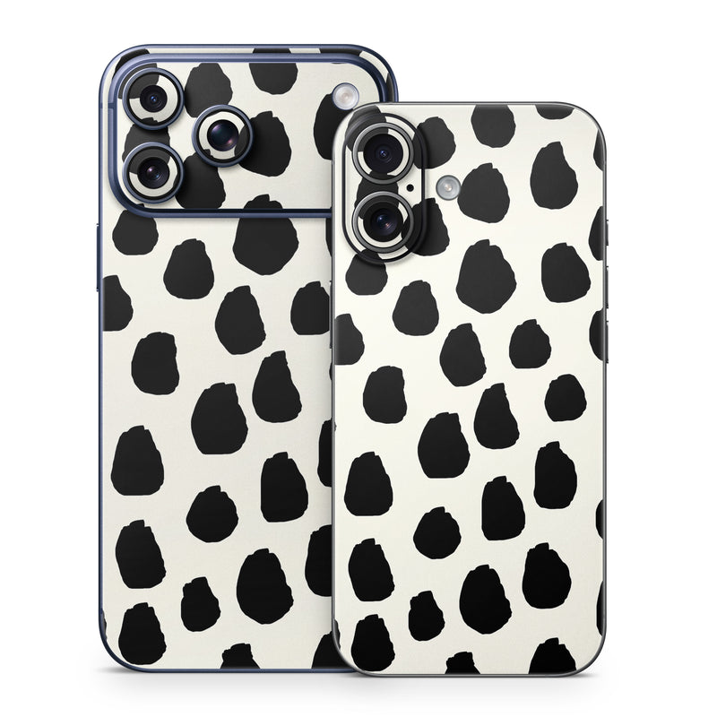 iPhone 17 Series Skin design of White, Black and white, with black, white colors