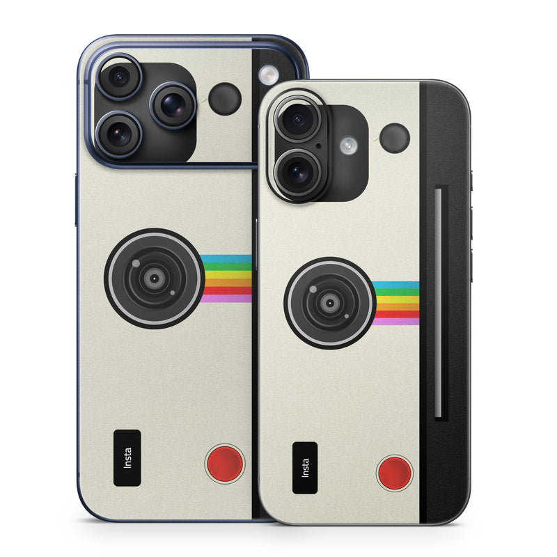 iPhone 17 Series Skin design of Cameras & optics, Camera, Technology, Circle, Electronic device, Electronics, Colorfulness, with gray, black, red colors