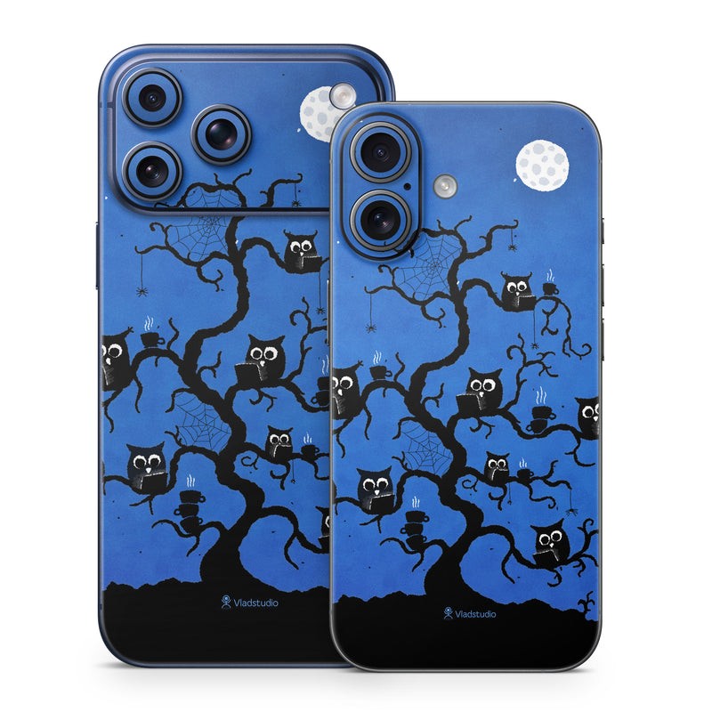 iPhone 17 Series Skin design of Illustration, Organism, Pattern, with blue, black colors