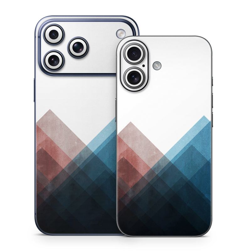 iPhone 17 Series Skin design of Blue, Red, Sky, Pink, Line, Architecture, Font, Graphic design, Colorfulness, Illustration, with red, pink, blue colors