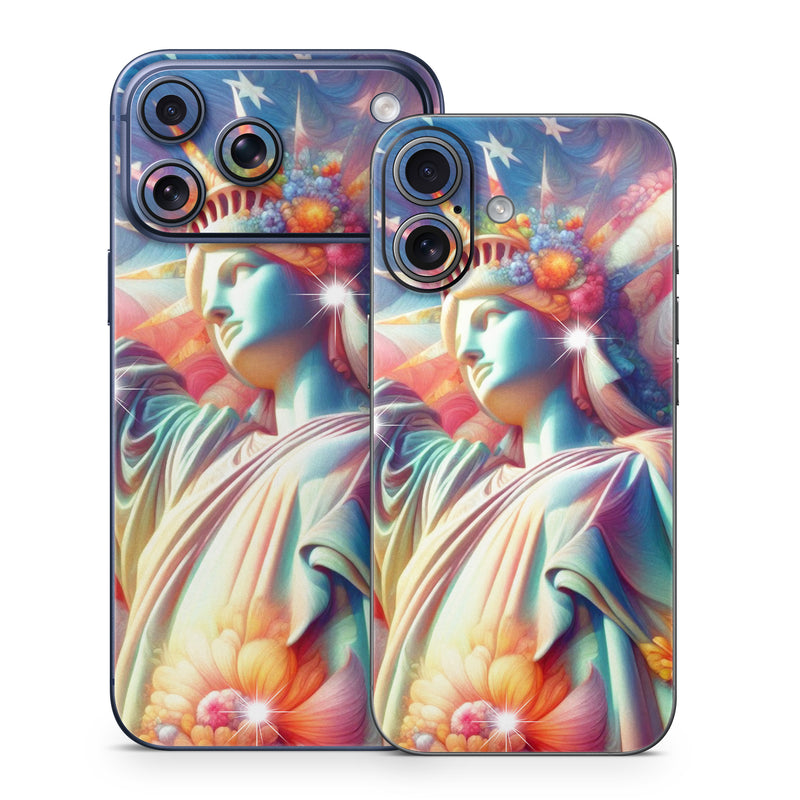 iPhone 17 Series Skin design of Fictional character, Mythology, CG artwork, Graphics, Mythical creature, Modern art, Angel, Animation