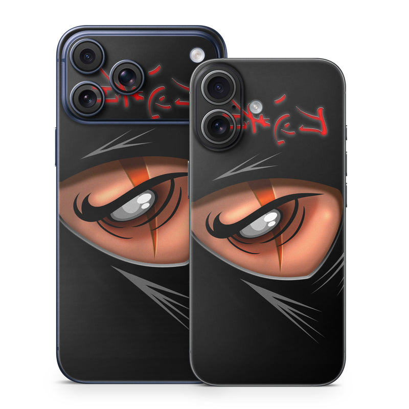 iPhone 17 Series Skin design of Cartoon, Eye, Organ, Anime, Illustration, Mouth, Fictional character, Animation, Graphic design, Cg artwork, with black, red, green, pink, orange, gray colors