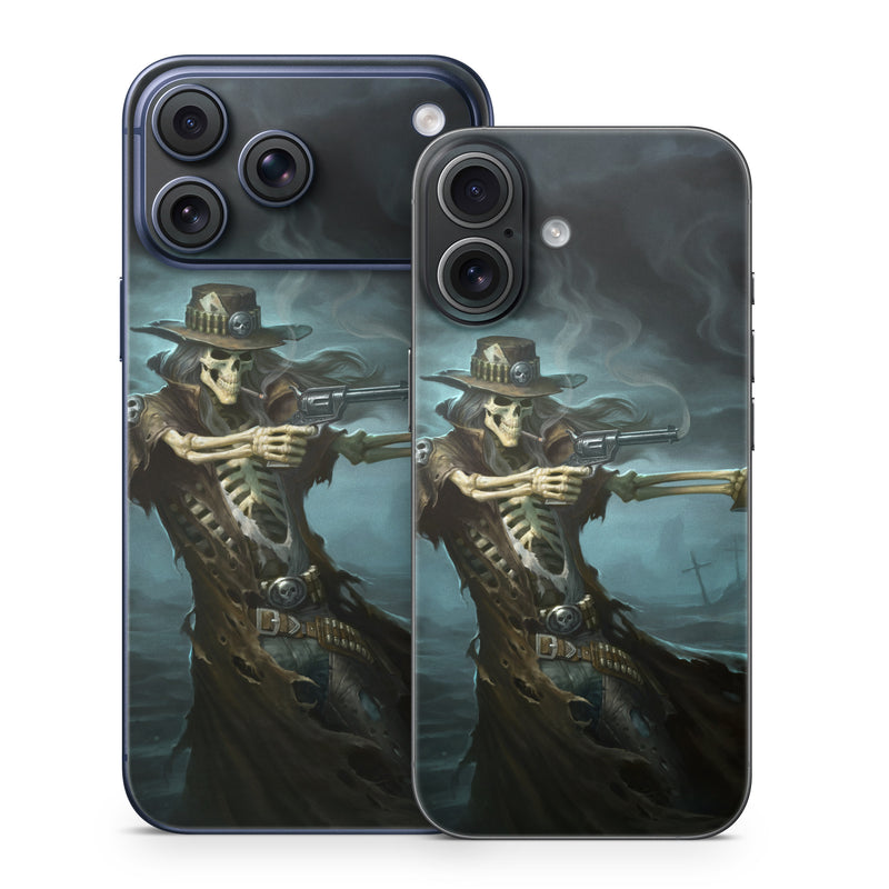iPhone 17 Series Skin design of Cg artwork, Action-adventure game, Darkness, Illustration, Games, Adventure game, Pc game, Woman warrior, Digital compositing, Fictional character, with black, white, blue, gray colors