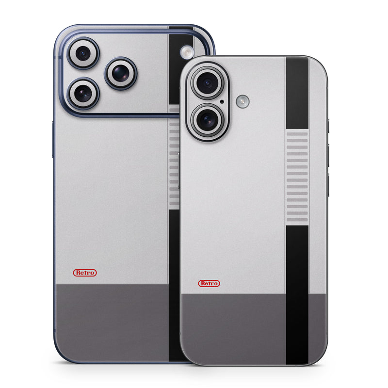 iPhone 17 Series Skin design of Text, Font, Red, Product, Logo, Brand, Material property, Graphics, Rectangle, with gray, black, red colors