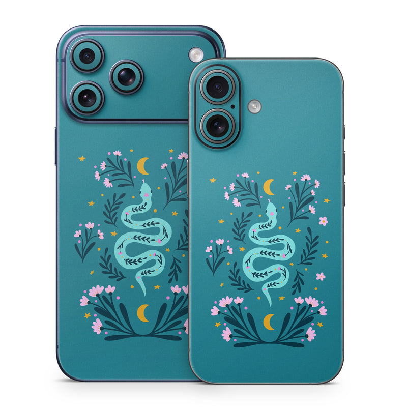 iPhone 17 Series Skin design of Creative arts, Font, Art, Electric blue, Pattern, Rectangle, Graphics, Motif, Illustration, Ornament, with blue, pink, green, yellow colors