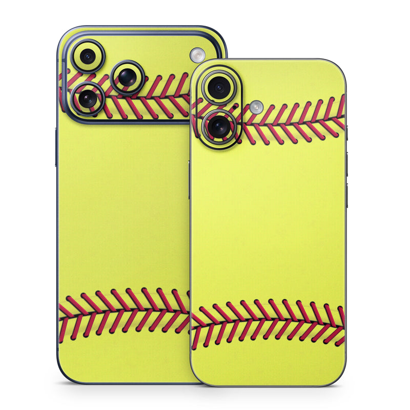 iPhone 17 Series Skin design of Yellow, Plant, Line, Slope, Terrestrial plant, Font, Art, Parallel, Circle, Rectangle, with yellow, red colors