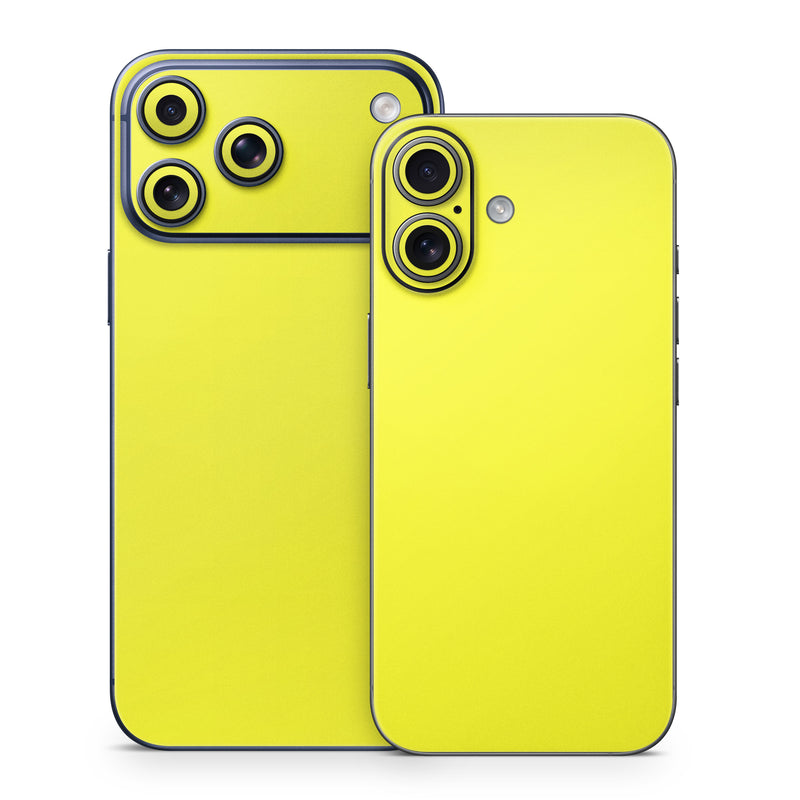 iPhone 17 Series Skin design of Yellow, Font, Electric blue, Peach, Pattern, Magenta, with yellow colors