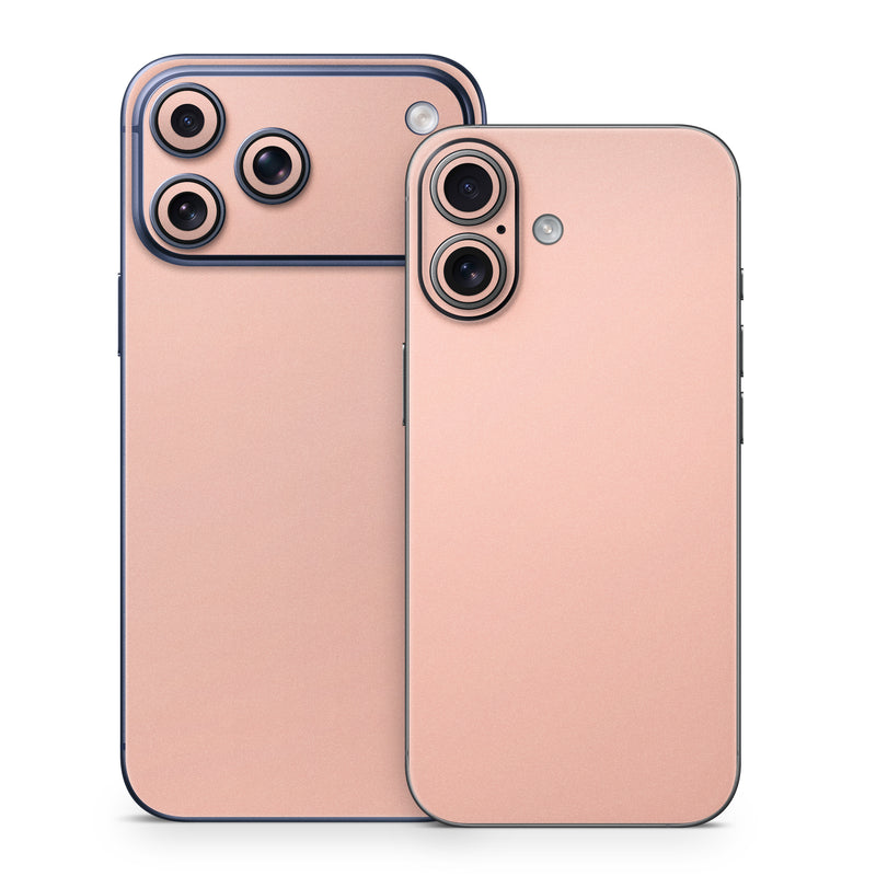 iPhone 17 Series Skin design of Orange, Pink, Peach, Brown, Red, Yellow, Material property, Font, Beige, with orange, yellow, white colors