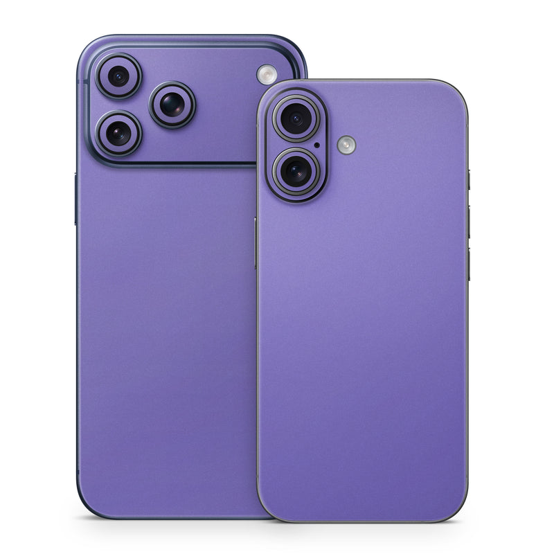 iPhone 17 Series Skin design of Blue, Violet, Sky, Purple, Daytime, Black, Lilac, Cobalt blue, Pink, Azure, with purple colors