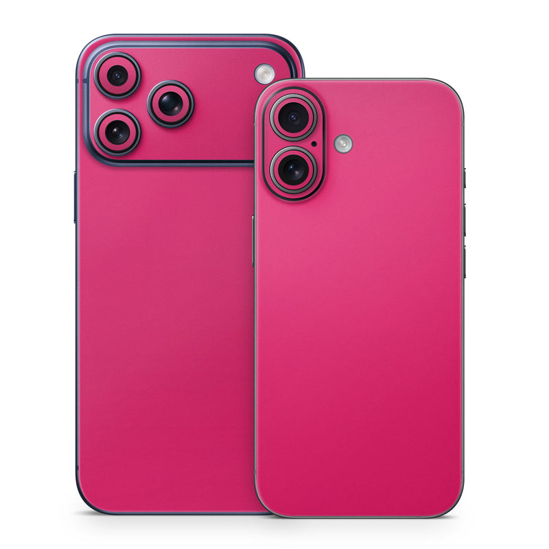 iPhone 17 Series Skin design of Red, Pink, with red colors