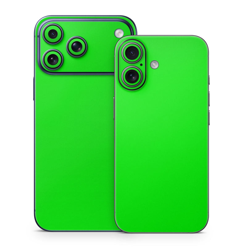 iPhone 17 Series Skin design of Green, Rectangle, Baize, Table, Font, Electric blue, Pattern, Symmetry, Magenta, Circle, with green colors