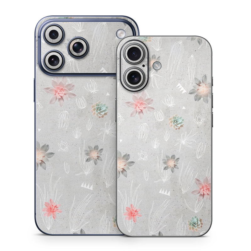 iPhone 17 Series Skin design of Pink, Pattern, Wrapping paper, Textile, Design, Wallpaper, Floral design, Plant, Flower, with gray, red, white, pink colors