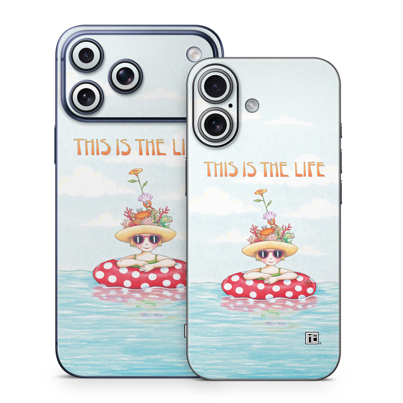 iPhone 17 Series Skin design of Cartoon, Illustration, Clip art, with blue, red, white, yellow, green, orange, pink colors