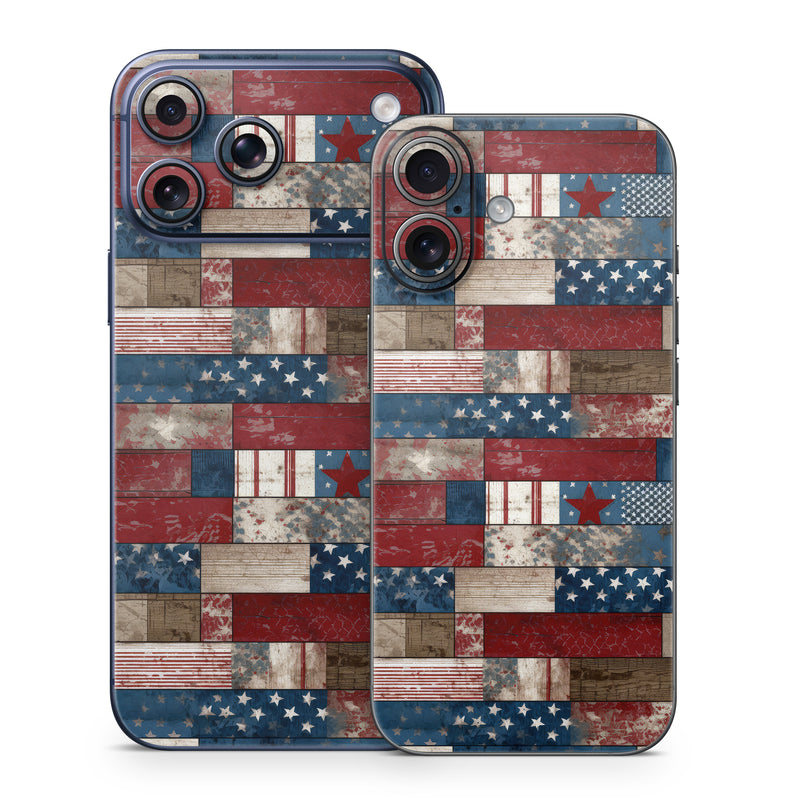 iPhone 17 Series Skin design of Photograph, White, Blue, Rectangle, Azure, Textile, Creative arts, Red, Line, Art, with red, blue, white, brown, gray, black colors