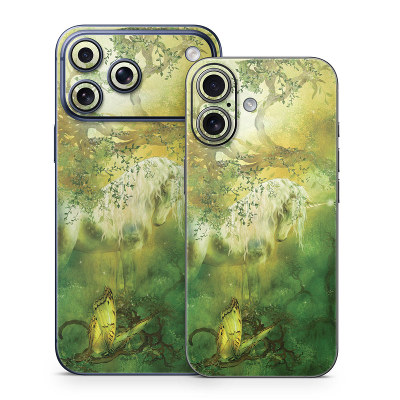 iPhone 17 Series Skin design of Nature, Green, Painting, Art, Visual arts, Watercolor paint, Illustration, Modern art, Still life, with green, black, gray colors
