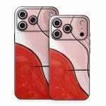 Abstract Red iPhone 18 Series Skin