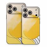 Abstract Yellow iPhone 18 Series Skin