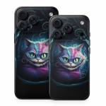 Blue Cheshire Cat iPhone 18 Series Skin