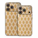 Orange Checks iPhone 18 Series Skin