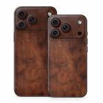 Dark Burlwood iPhone 18 Series Skin