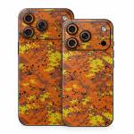 Digital Orange Camo iPhone 18 Series Skin