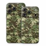 Digital Woodland Camo iPhone 18 Series Skin