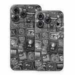 Distraction Tactic B&W iPhone 18 Series Skin