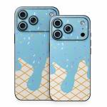 Cotton Candy Ice Cream Drip iPhone 18 Series Skin