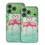 Flamingo Love iPhone 18 Series Skin