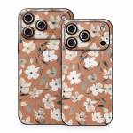 Fresh Flowers Copper iPhone 18 Series Skin