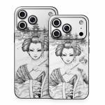 Geisha Sketch iPhone 18 Series Skin