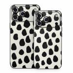 Inky Spots Cream iPhone 18 Series Skin