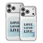 Love Laugh Live iPhone 18 Series Skin