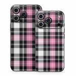 Pink Plaid iPhone 18 Series Skin